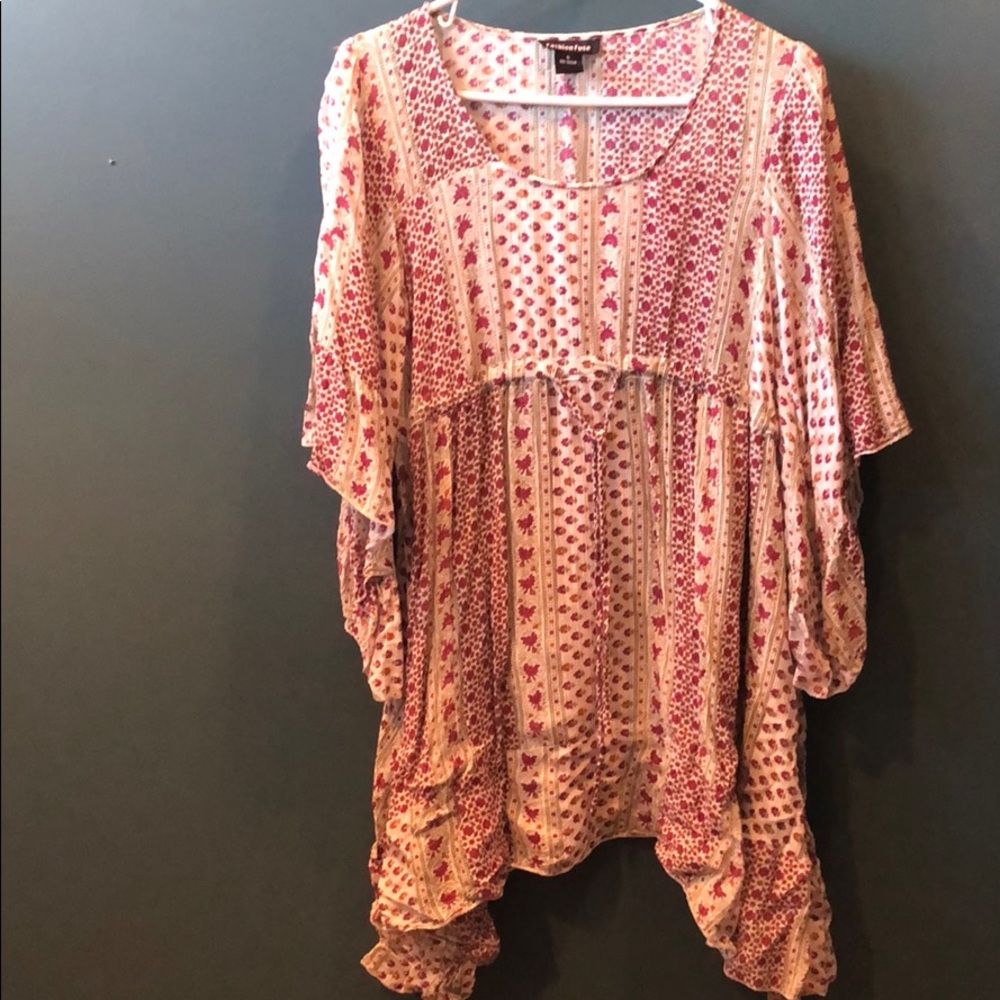 Flowered Blouse